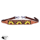 New! Showman ® Sunflower Design Wither Strap.
