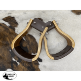 New! Showman ® These polished Ashwood wooden stirrups - Country Scene Saddlery and Pet Supplies