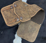 Showman ® Tooled leather saddle bag. - Country Scene Saddlery and Pet Supplies