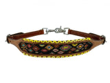 Showman ® Yellow Braided wither strap - Country Scene Saddlery and Pet Supplies