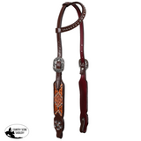 New! Showman Ranch Blossom One Ear Headstall & Breastcollar Set