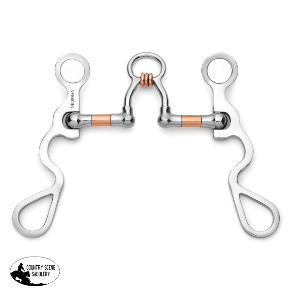 New! Showman S Shank with Copper Wrapped Ported Rollers D bit