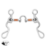 New! Showman S Shank with Full Copper Bar Correction Port - Country Scene Saddlery and Pet Supplies