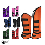 New! Showman Shipping Boots with Velcro Closure - Assorted - Shipping Boots