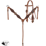 New! Showman Silverwing Browband Headstall and Breastcollar Set - Country Scene Saddlery and Pet Supplies