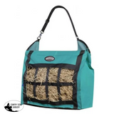 New! Showman Slow Feed Hay Tote Aqua Gear Bags