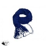 New! Showman Slow feed round bale net Royal Blue Gear Bags