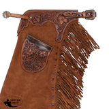 New! Showman Sorrel Daisy Chinks - Country Scene Saddlery and Pet Supplies