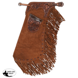 New! Showman Sorrel Daisy Chinks - Country Scene Saddlery and Pet Supplies