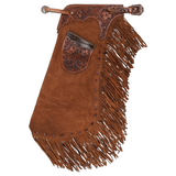 New! Showman Sorrel Daisy Chinks - Country Scene Saddlery and Pet Supplies