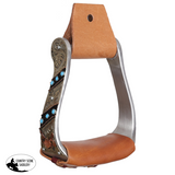 New! Showman Southwest Luxe Aluminum Stirrups