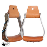 New! Showman Southwest Luxe Aluminum Stirrups