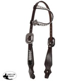 New! Showman Starlight Hide One Ear Headstall And Breastcollar Set Horse Tack