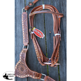 New! Showman Summerfield Browband Headstall and Breastcollar Set - Country Scene Saddlery and Pet Supplies