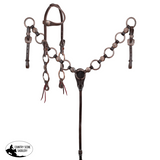 New! Showman Sunflower Ring One Ear Headstall and Breastcollar Set - Country Scene Saddlery and Pet Supplies