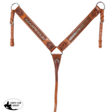 New! Showman Teal Bayou Browband Headstall and Breastcollar Set Full Tack Sets