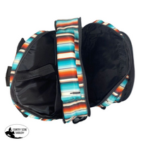 New! Showman Teal Serape Tactical Backpack