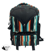 New! Showman Teal Serape Tactical Backpack