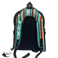 New! Showman Teal Serape Tactical Backpack