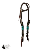 New! Showman Waves Corded Mohair One Ear Headstall And Breastcollar Set Tack Sets