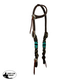 New! Showman Waves Corded Mohair One Ear Headstall And Breastcollar Set Tack Sets