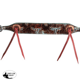New! Showman Weathered Steer Wither Strap Wither Straps