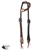 New! Showman Western Wallflower One Ear Headstall one eared bridles