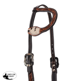 New! Showman Western Wallflower One Ear Headstall - Country Scene Saddlery and Pet Supplies