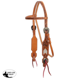 New! Showman Woodland Hide Browband Headstall and Breastcollar Set Full Tack Sets