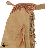 New! Showman Youth Old Timber Chinks - Country Scene Saddlery and Pet Supplies