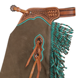 New! Showman Youth Slate River Chinks - Country Scene Saddlery and Pet Supplies