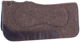 Showman® 32"x 32" 100% Mohair Wool built up saddle pad. RH - Country Scene Saddlery and Pet Supplies