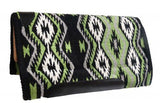 Showman® 34" x 36" 100% Wool top and memory felt lined pad. - Country Scene Saddlery and Pet Supplies