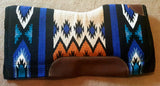 New! Showman® 34" x 36" Royal Blue memory felt bottom saddle pad.. - Country Scene Saddlery and Pet Supplies