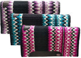 Showman® 34" X 38" Wool Top Cutter Pad with navajo top. - Country Scene Saddlery and Pet Supplies