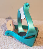 Showman® Color coated light weight aluminum stirrups. - Country Scene Saddlery and Pet Supplies