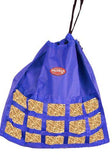 Showman® Nylon Scratchless Slow Feed Hay Bag. - Country Scene Saddlery and Pet Supplies
