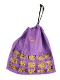 Showman® Nylon Scratchless Slow Feed Hay Bag. - Country Scene Saddlery and Pet Supplies