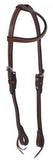 Showman® One Ear Leather Headstall. - Country Scene Saddlery and Pet Supplies