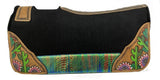 New! Showman® Pony 24" x 24" Black felt 1” - Country Scene Saddlery and Pet Supplies