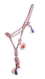 Showman® Woven Nylon mule tape halter. - Country Scene Saddlery and Pet Supplies