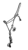 Showman® Woven Nylon mule tape halter. - Country Scene Saddlery and Pet Supplies