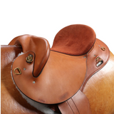 New! Sidney Hamilton Half Breed Saddle Roughout Seat - Country Scene Saddlery and Pet Supplies