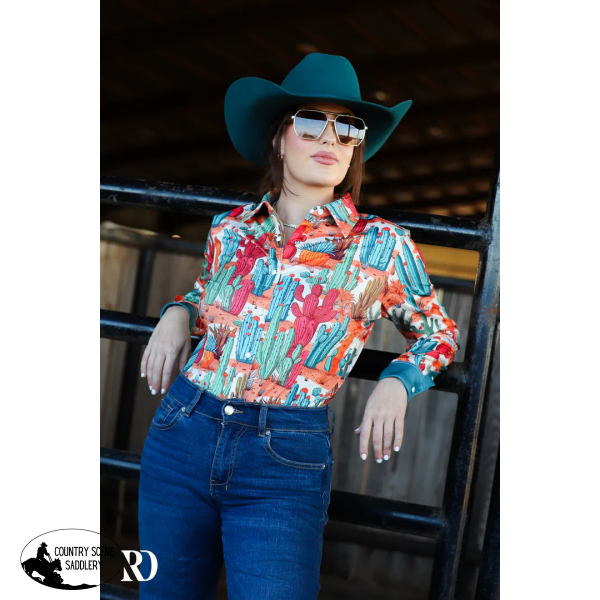 New! Sierra Performance Rodeo Shirt (Adult) Western Style