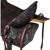 New! Silver Royal Sawyer Barrel Saddle - Western Saddle