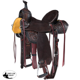 New! Silver Royal Sawyer Barrel Saddle - Western Saddle