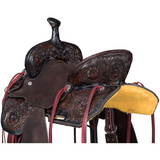 New! Silver Royal Youth Sawyer Barrel Saddle - Western Saddle