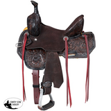 New! Silver Royal Youth Sawyer Barrel Saddle - Western Saddle