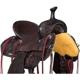New! Silver Royal Youth Sawyer Barrel Saddle - Western Saddle