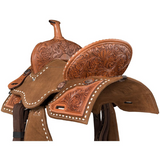 New! Silver Royal Youth SB Barrel Saddle Western Saddle